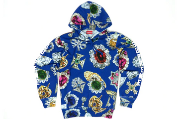 Supreme Jewels Hooded Sweatshirt Royal