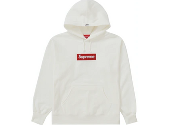 Supreme Box Logo Hooded Sweatshirt (FW21) White