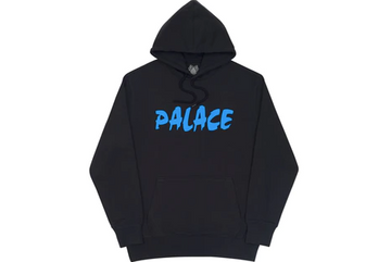 Palace Stone Island raised-seam logo patch sweatshirt