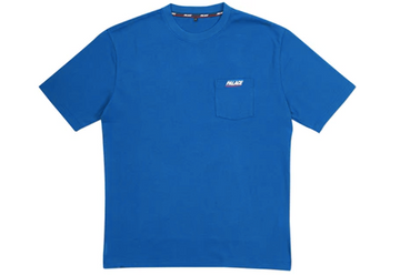 Palace Basically a Pocket T-shirt Blue