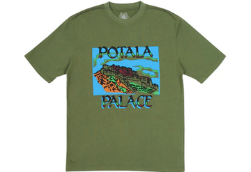 Palace Pot T-shirt Army Green