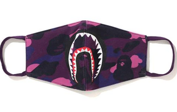 BAPE Color Camo Shark Mask Purple/Pink