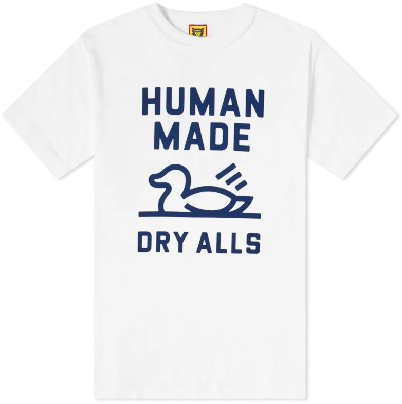 HUMAN MADE DUCK OUTLINE TEE