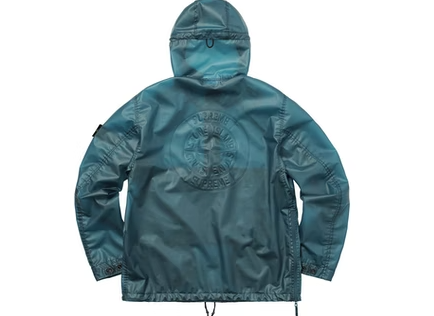 Supreme Stone Island Poly Cover Composite Anorak Teal
