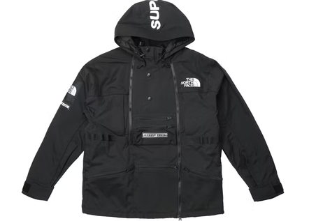 Supreme The North Face Steep Tech Hooded Jacket Black (WORN)