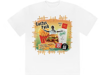 Travis Scott x McDonald's Cactus Pack Vintage Bootleg II T-shirt White