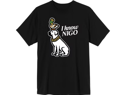 I Know Nigo T-Shirt and CD Box Set 2 Black