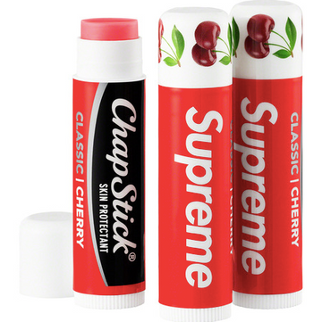 Supreme ChapStick Cherry (3 Pack) Red