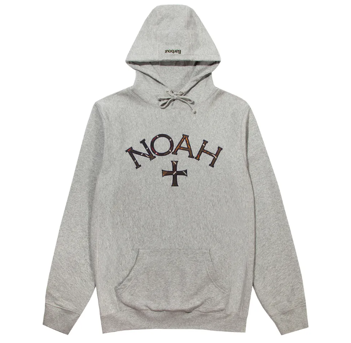 Noah Barbour Logo Hoodie  Grey