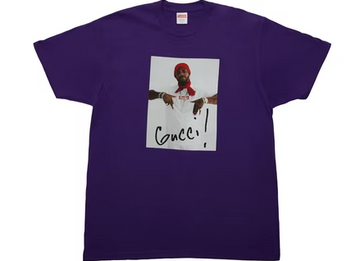 Supreme Gucci Mane Tee Purple