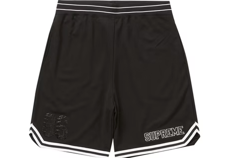 Supreme Faux Croc Basketball Short Black – RIF LA