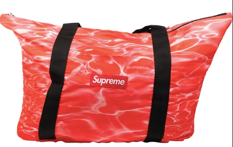 Supreme Ripple Packable Tote Red