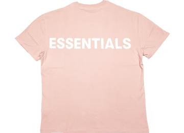 Fear of God Essentials Sweatshort Amber Essentials Pink 3M Logo Boxy T-shirt Blush
