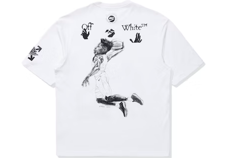 Off-White x Jordan T-shirt White