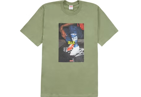 Supreme IRAK Cast Tee Light Olive – RIF LA