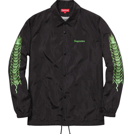 Supreme H.R. Giger Coaches Jacket black