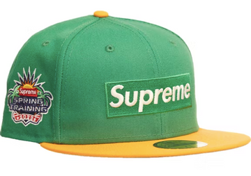 Supreme x New Era Champions Box Logo Hat 'Black' | Men's Size 7.5