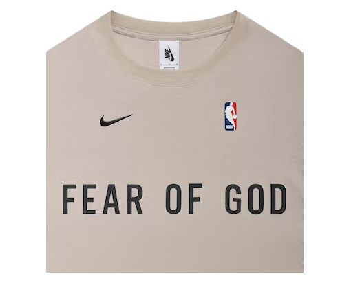 Fear of God x Nike Warm Up T-shirt Oatmeal