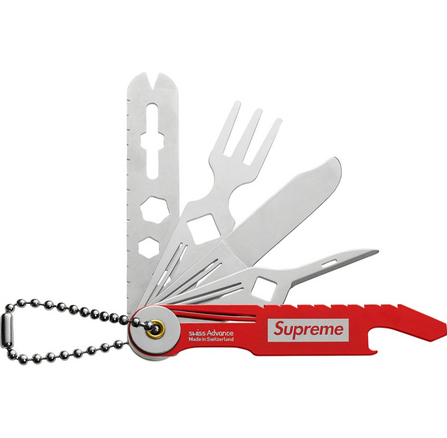 Supreme Swiss Advance Crono N5 Pocket Knife Red