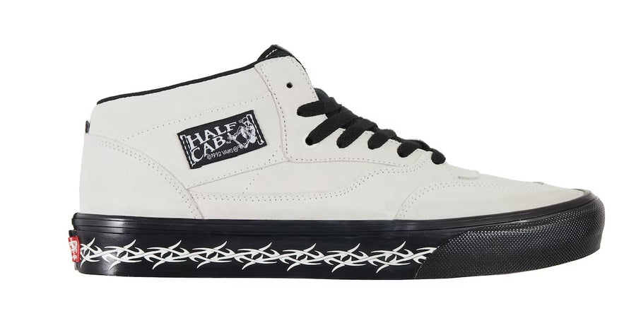 Vans Skate Half Cab Supreme Tribal Barbed Wire White