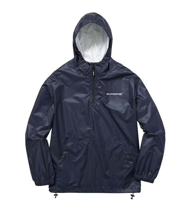 Supreme Packable Ripstop Pullover (With Packable Bag) Navy