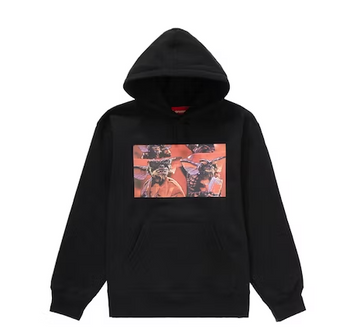 Supreme Gremlins Hooded Sweatshirt Black (WORN)