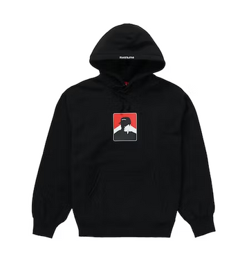 Supreme Portrait Hooded Sweatshirt (FW20) Black (WORN)
