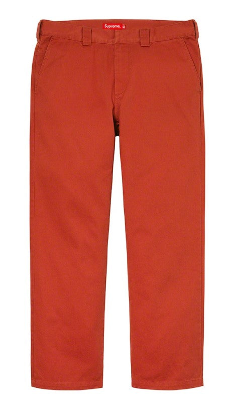 Supreme Work Pant Pant (SS21) Orange