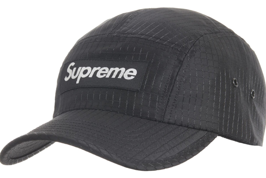 Supreme Camo Ripstop Camp Cap Black – RIF LA Supreme Camo Ripstop Camp Cap Black – RIF LA