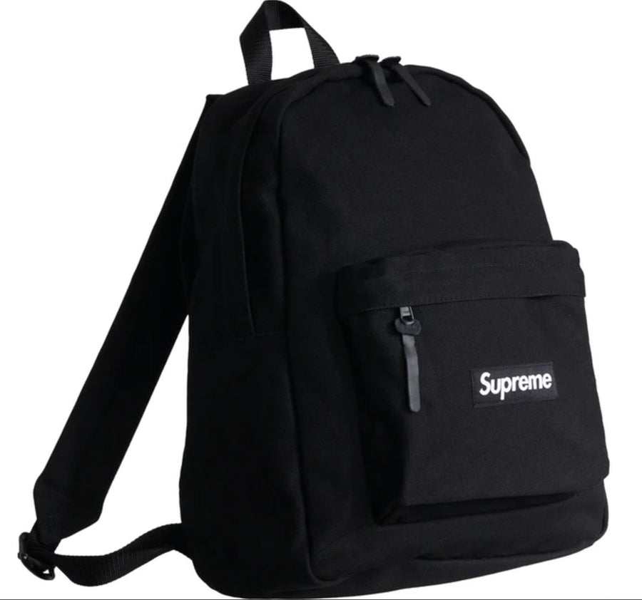 Supreme Canvas Backpack Black